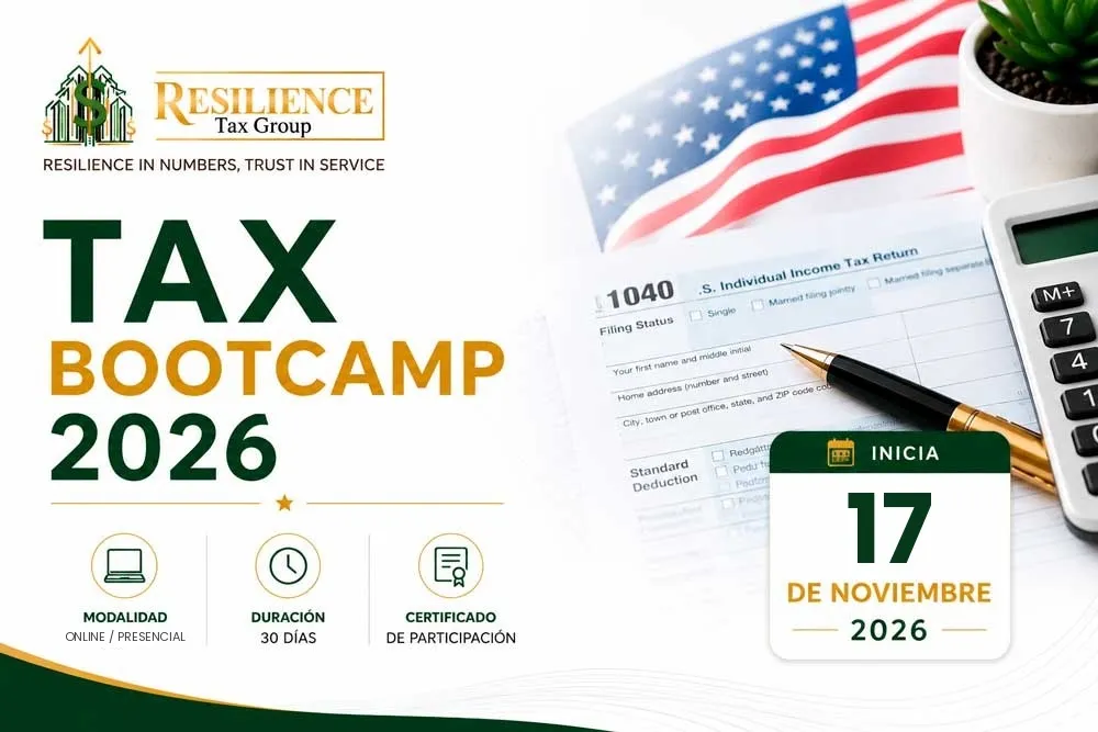 Tax Bootcamp 2026 - Inicio 17 de Noviembre